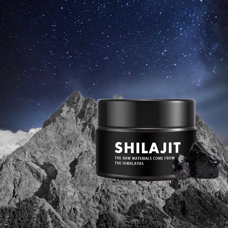 Wholesale OEM/ODM 100% pure Shilajit Himalayan Organic Shilajit Resin 50g 30g Shilajit Extract