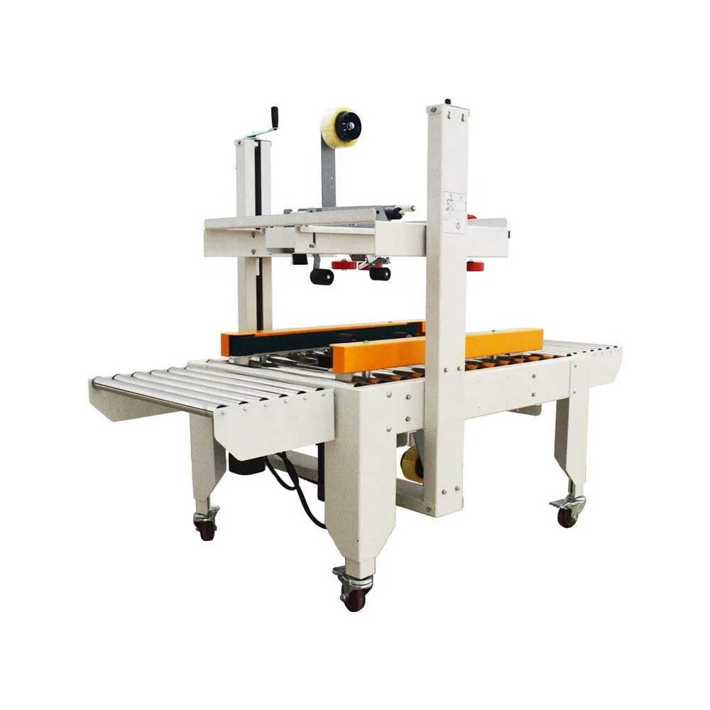 FXJ4030 Semi-Automatic Small Carton Box Packaging Sealing Machine Carton Sealer