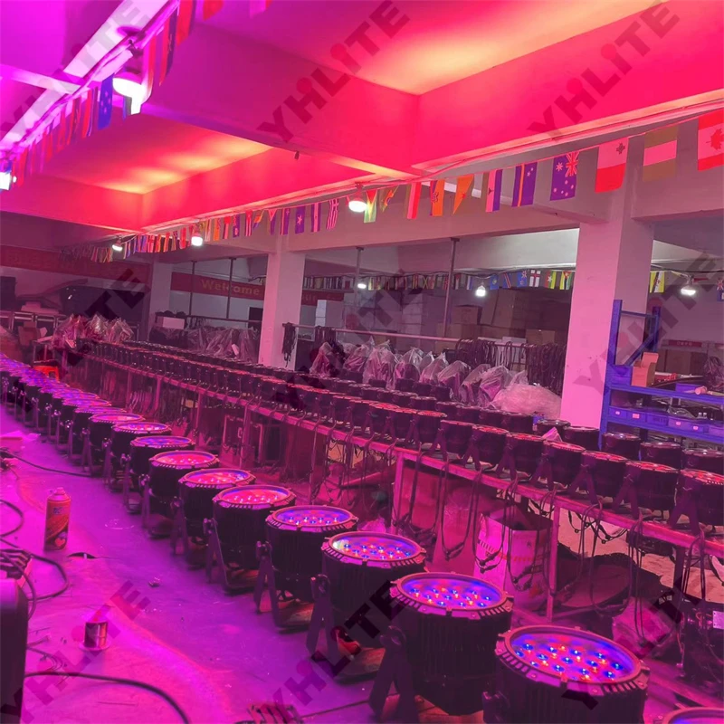 led par light 54x3W waterproof led wash RGBW uplight IP65 par can stage light outdoor led 54*3W par light