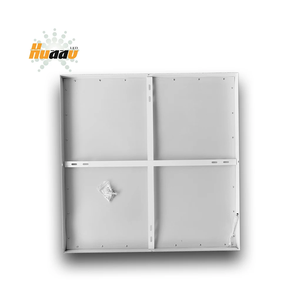 square 60x60cm  6060 surface mounted led panel light 80lm/W RA80