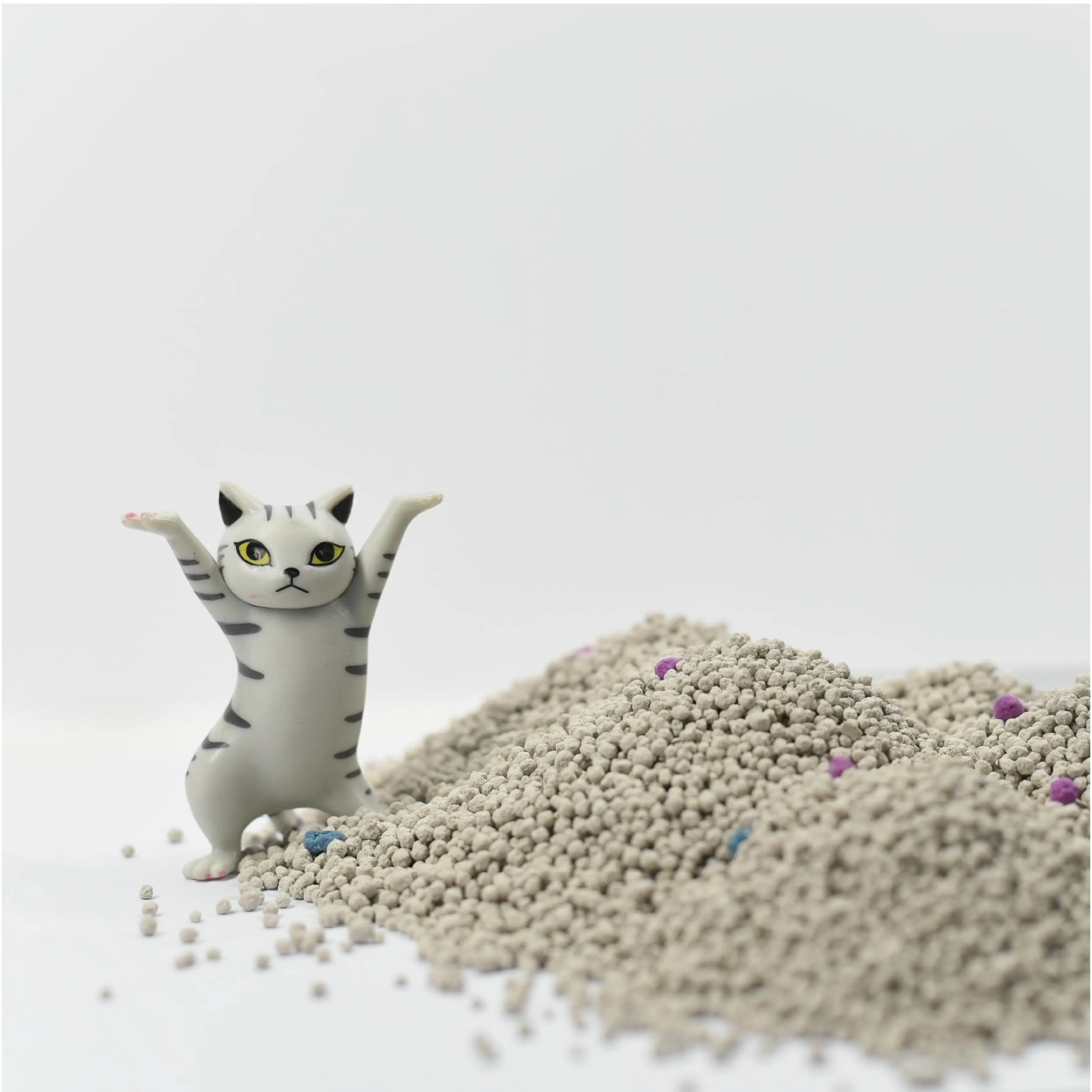 100% bentonite material high quality bentonite cat litter sand bentonite