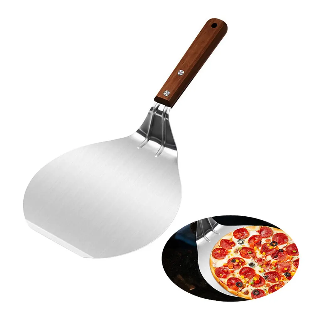 Hot Selling Products 2023 Stainless Steel Pizza Oven Accessories Tool Cake Pizza Peel Shovel Multifunctional Pizza Peel Tools