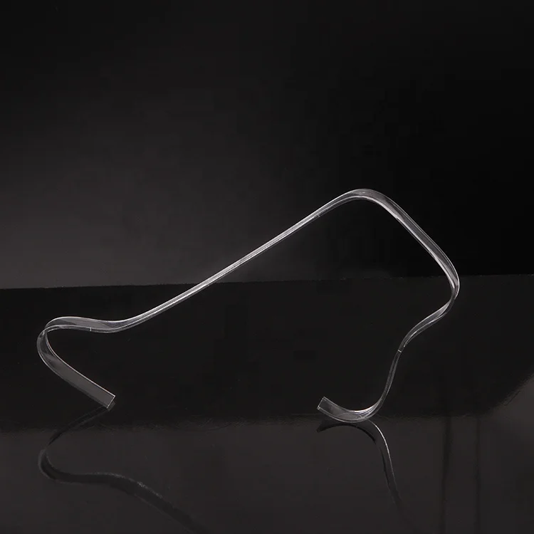 Wholesale Clear Transparent Acrylic Shoe Display Stand For Store/shop/supermarket/exhibition