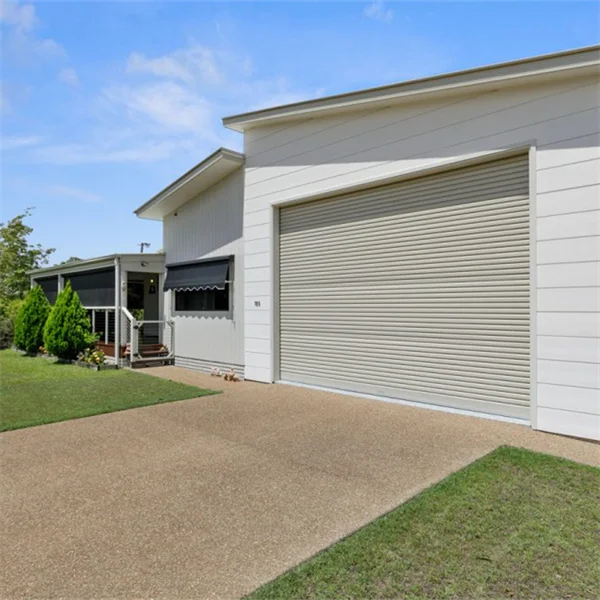 TOMA-Aluminium Roller Garage Door Security Roller Shutter With Box Manual And Motorised