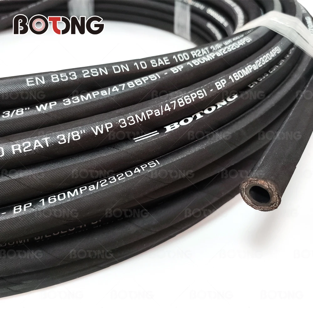  Multifunctional 1SN 2SN oil high pressure rubber hoses hydraulic flexible
