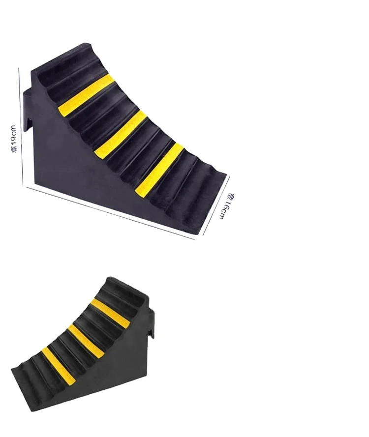 High quality rubber wheel chock