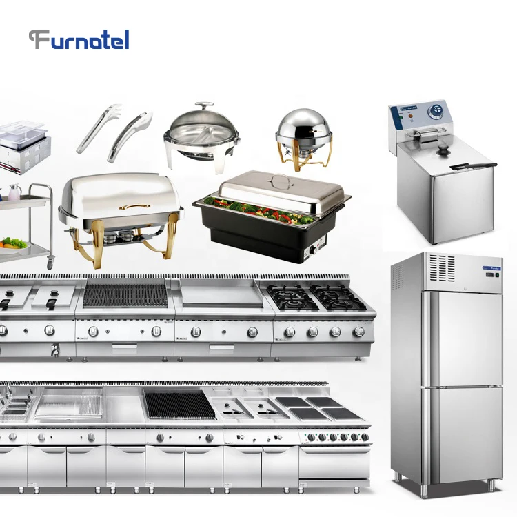 5 Star Hotel Kitchen Cooking Equipment Hotel Utensils Buffet Serving Equipments