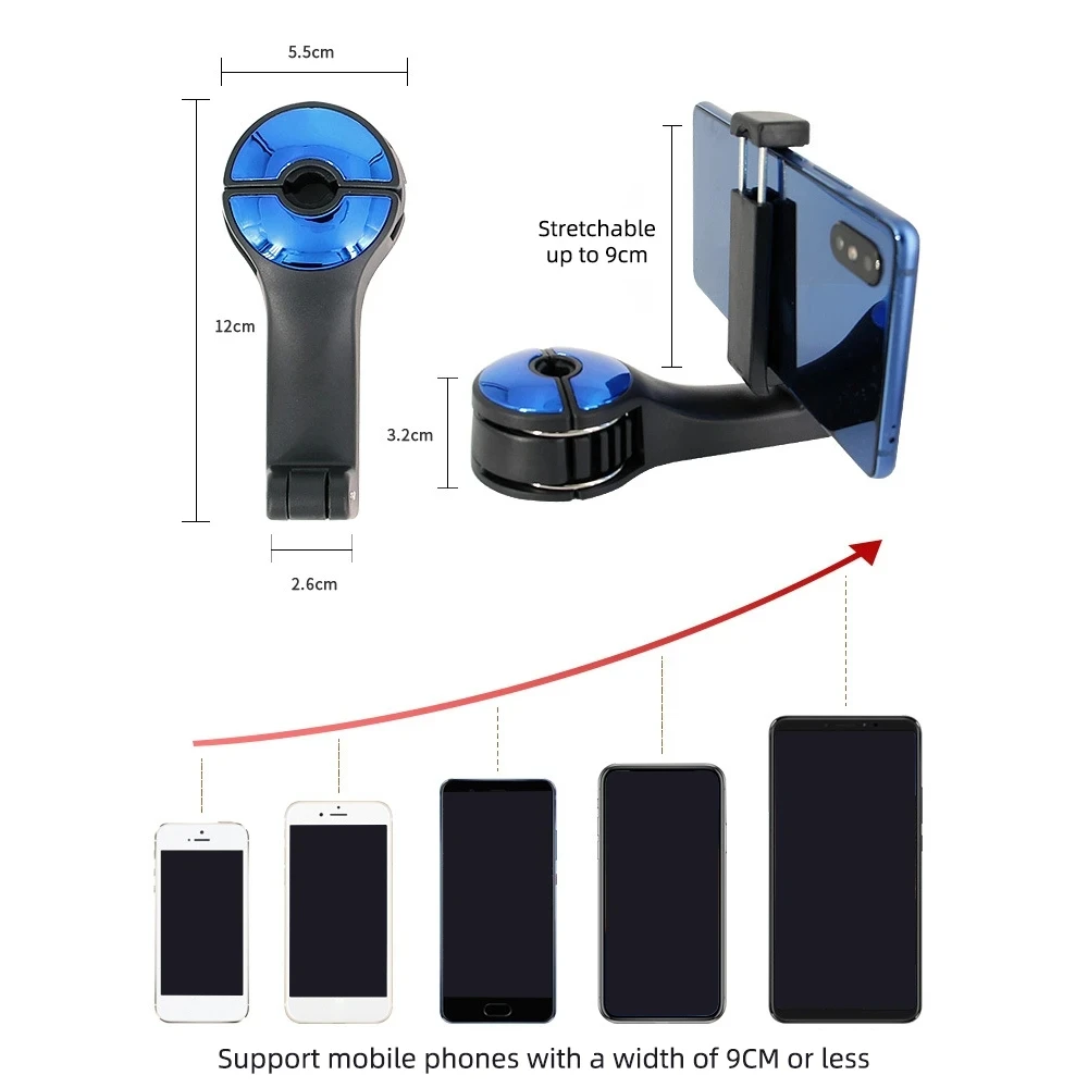 3 in 1 Car Vehicle Back Seat Headrest Hook Mobile Phone Holder Portable Seat Back Hanger Hook for Bag Purse Cloth Grocery