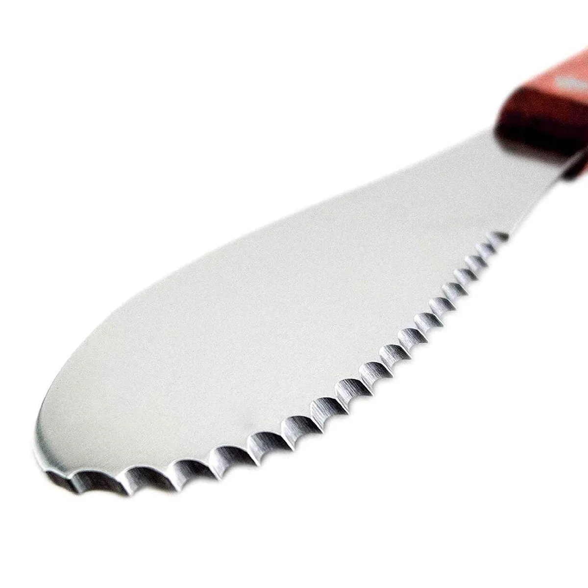 Stainless Steel Deluxe Sandwich Cream Cheese Straight Edge Wide Butter Spreader