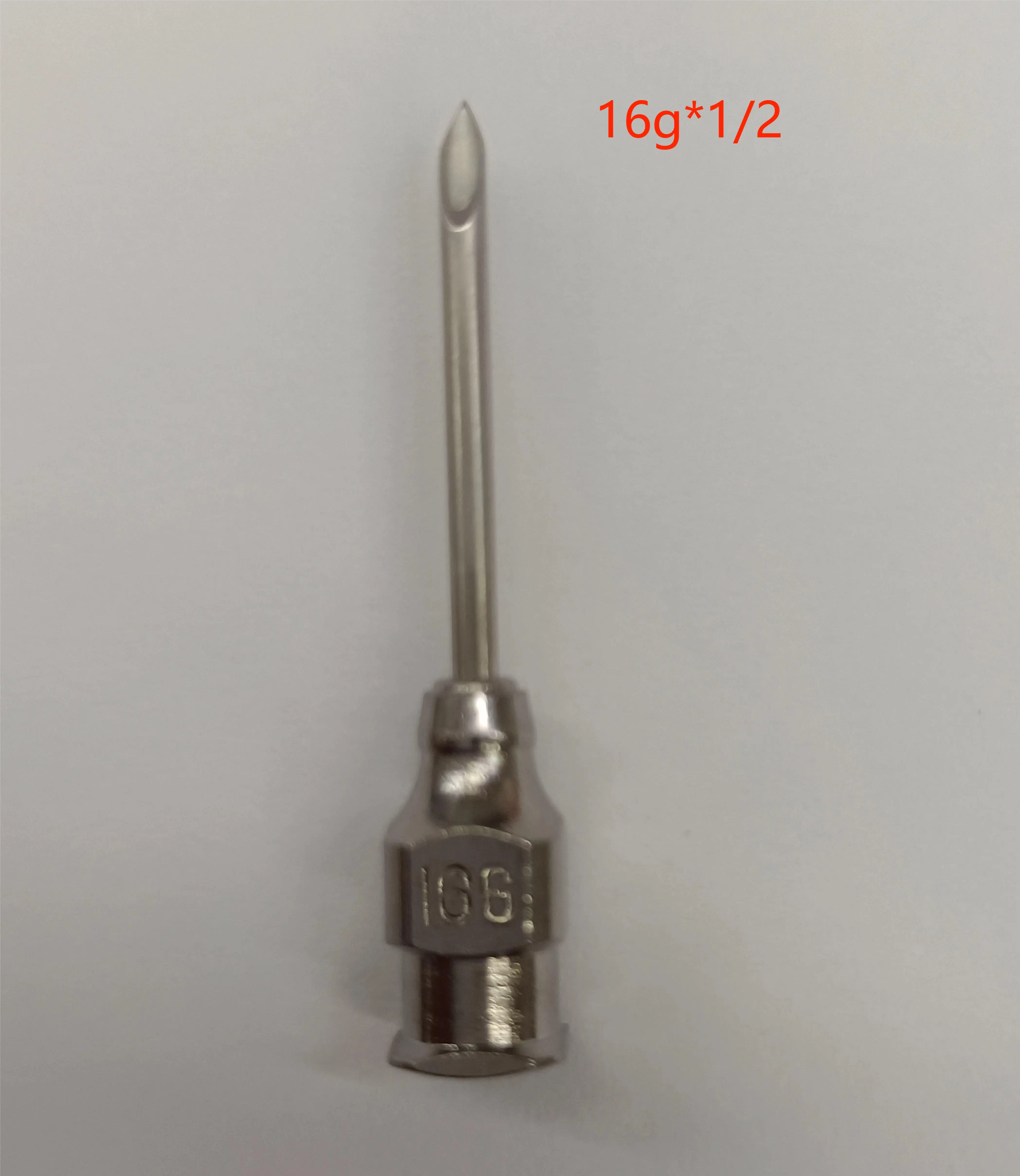 Animal injection  stainless steel veterinary hypodermic syringes needle