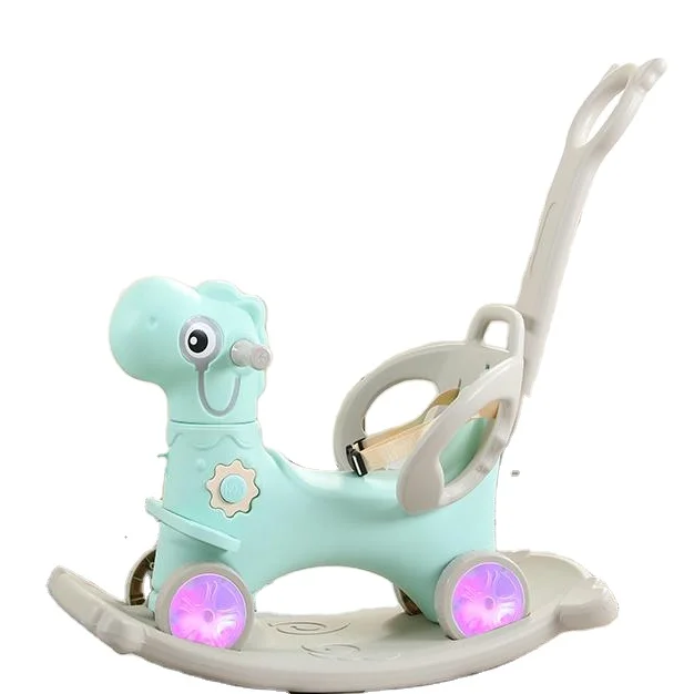Funny Plastic Riding Toy Plastic Rocking Horse for Kids