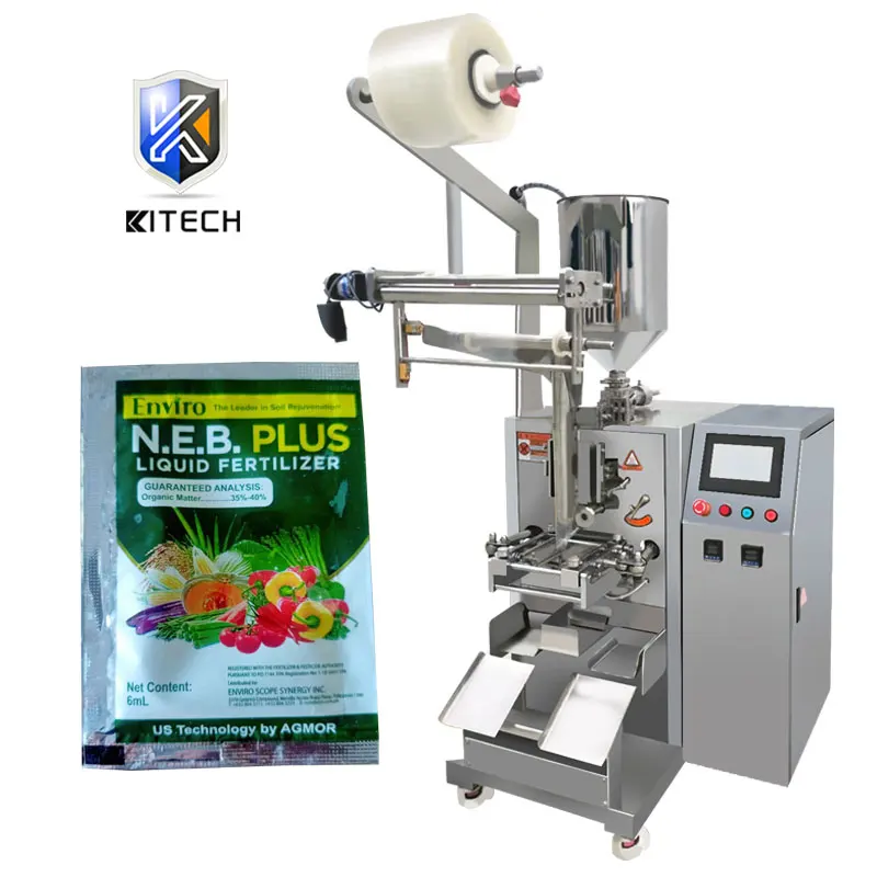 KL-160YS In stock full automatic small plastic sachet machine of filling liquid fertilizers