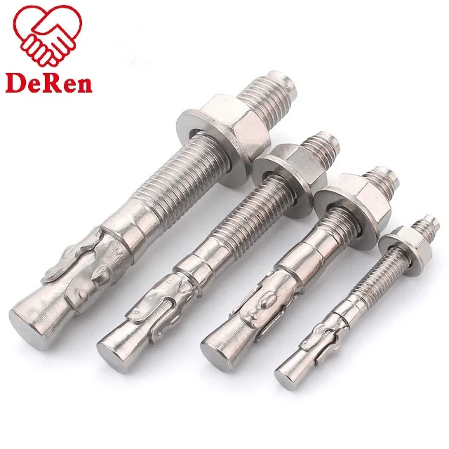  China factory wedge anchor bolt stainless steel and