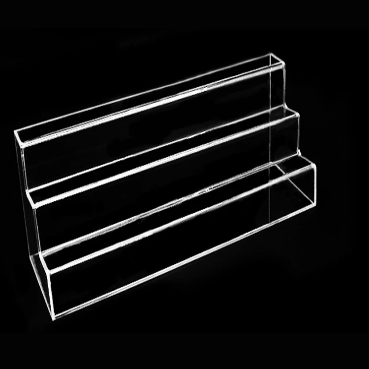 Акриловый Стеллаж с лестницей, акриловый стеллаж для маникюра, стеллаж для хранения губной помады, стеллаж для косметики