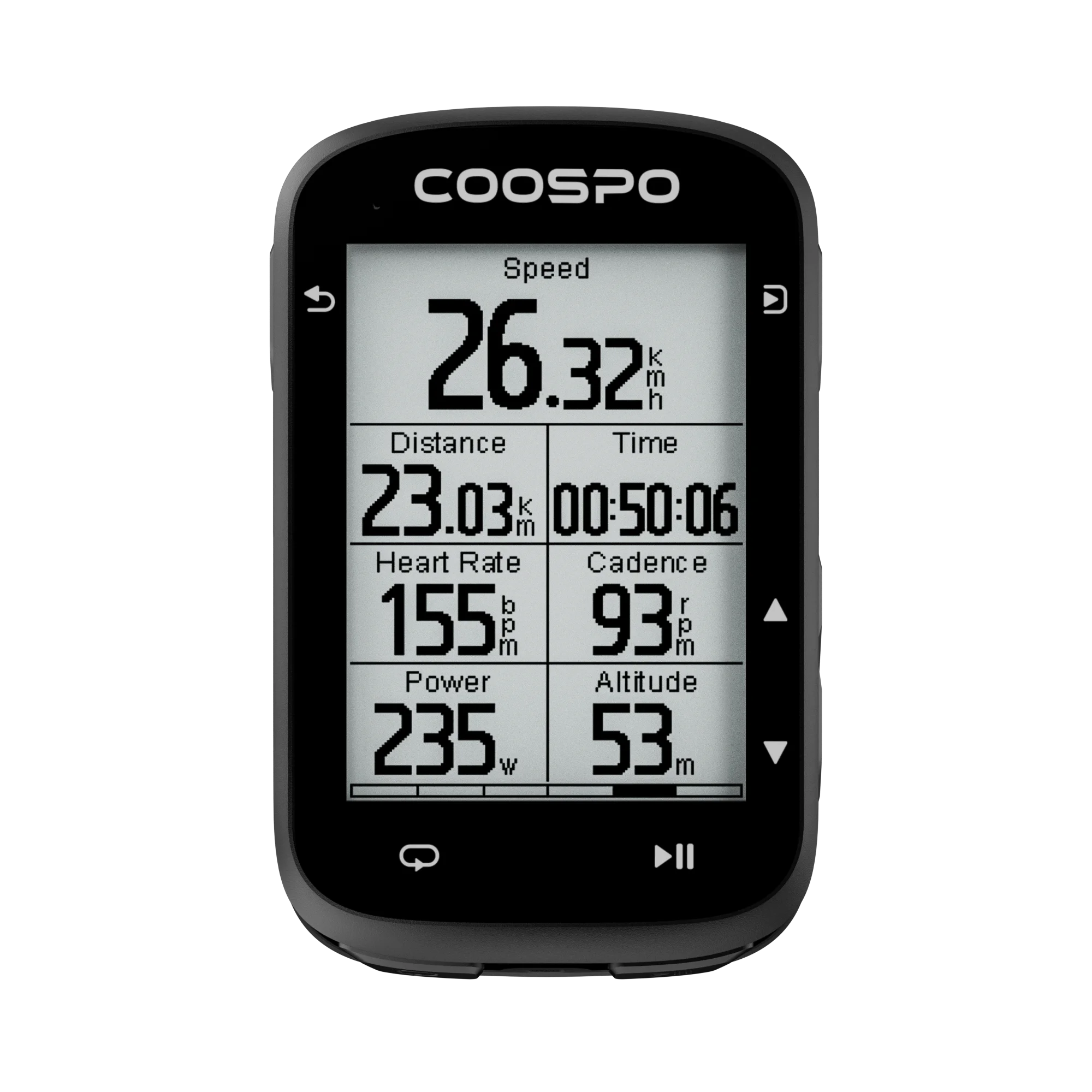 Coospo CS500 GPS Bike Computer with Route Navigation and Long Battery Life - Cycling Computer for Road