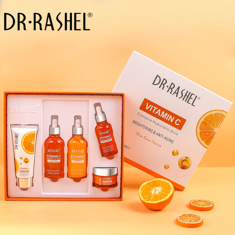 DR RASHEL Vitamin C brightens dark circles whitening brightening anti-aging skin care set 1557