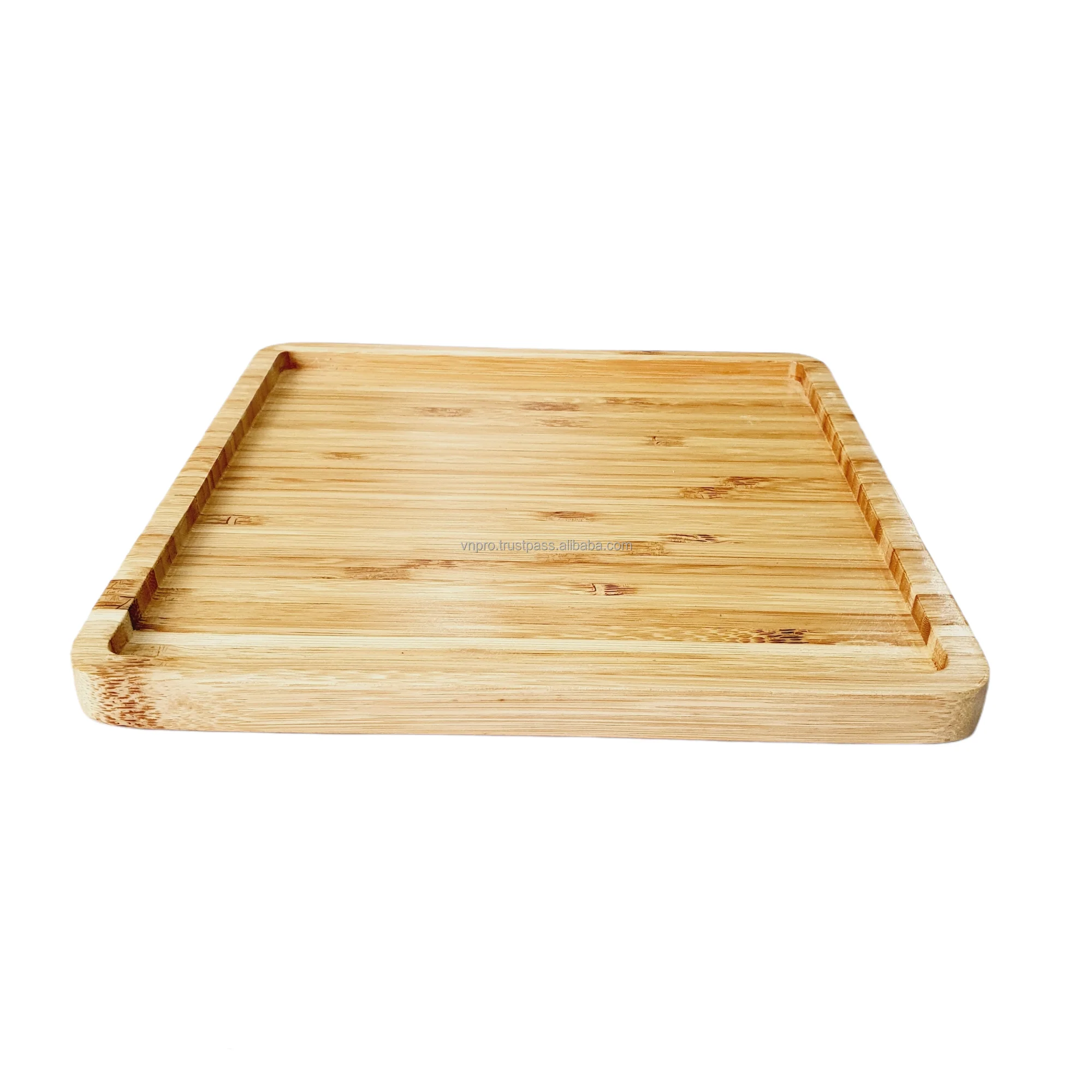 wholesale high quality home nature disposable bamboo plate