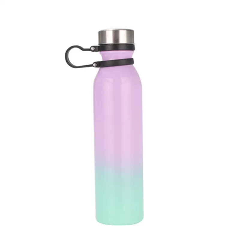 304 stainless steel sports bottle outdoor portable water cup double vacuum insulation cup Wholesale large capacity coke bottle