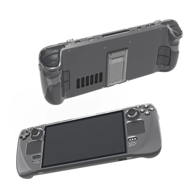 Противоударный прозрачный защитный чехол из поликарбоната для палубы пара, прозрачный чехол для игровой консоли