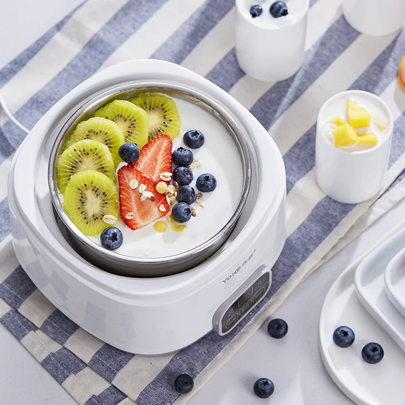 Plastic and Stainless Steel Automatic Yogurt