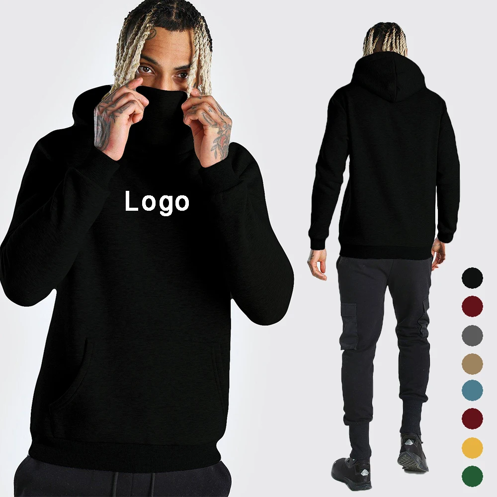 
New hot selling products plain Face Cover hoodies oversized mens hoodie for men Made In China Low Price 