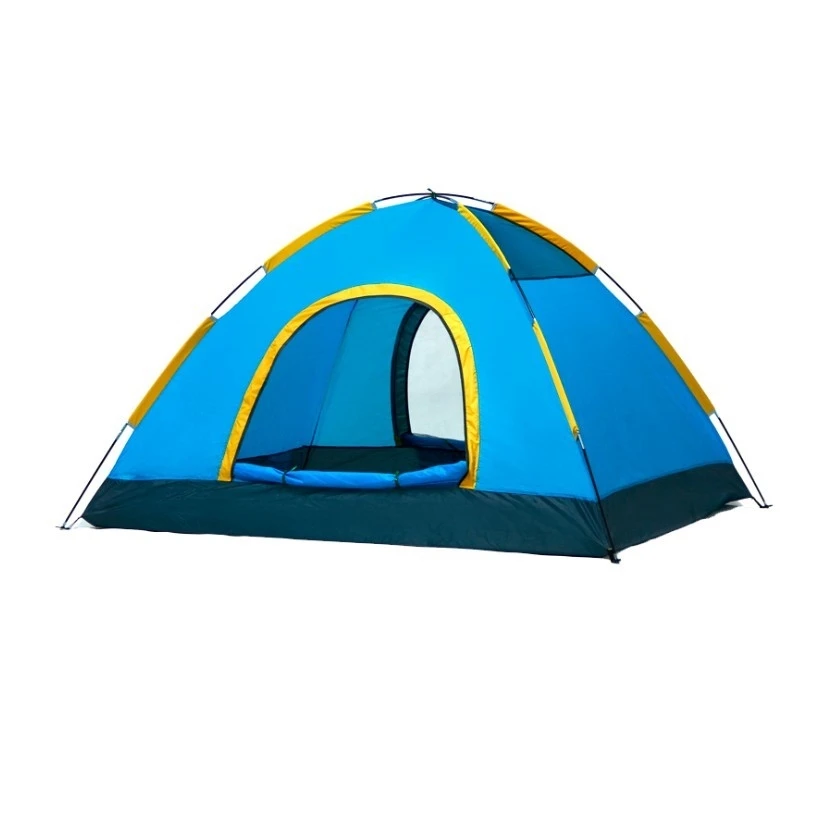 
Customized Outdoor 3-4 Persons Double Door Camping Tents 