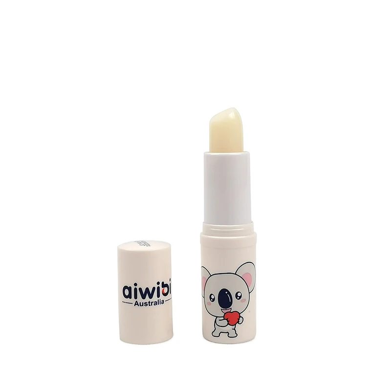Aiwibi Australia kids lip balm Wholesale Cheap Natural Organic Camellia Seed Oil Mini Cute Baby Lip Balm