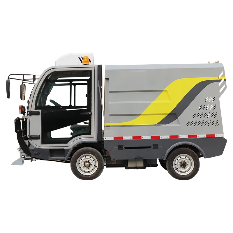 Baiyi C12 Electric High-Pressure Cleaning Vehicle for Municipal Road Use New Condition with Core Components Pump Engine Motor