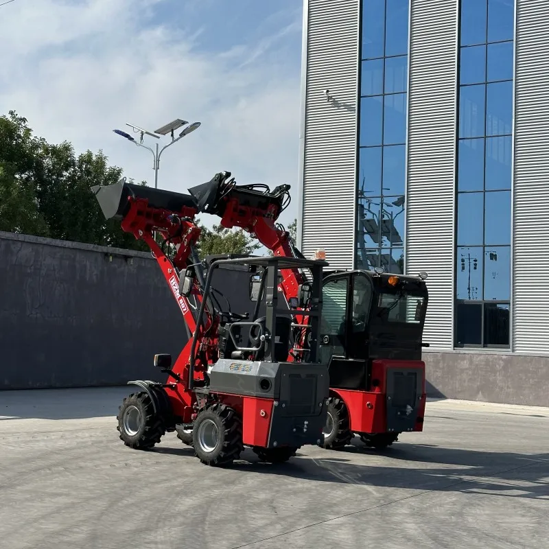 China HZM loader800KG Factory price high quality Wheel Loader With AC