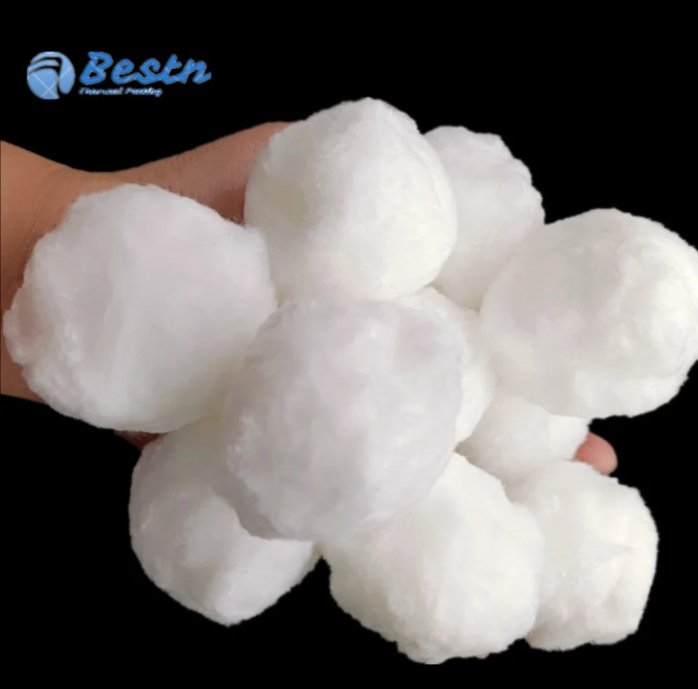 sand replacement filter media swimming pool polyester fiber ball
