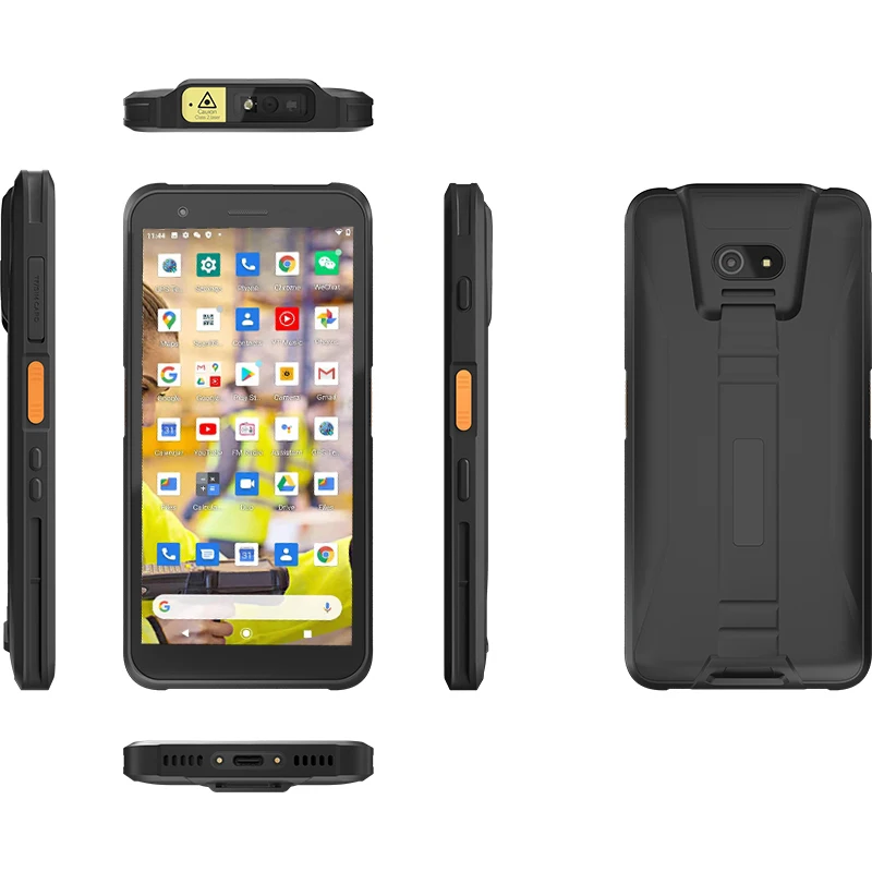 RUGGED PDA Android 10 Rugged 1D 2D Handheld Barcode Scanner Data Collector WiFi 4G Barcode Reader Mobile phoneTerminal