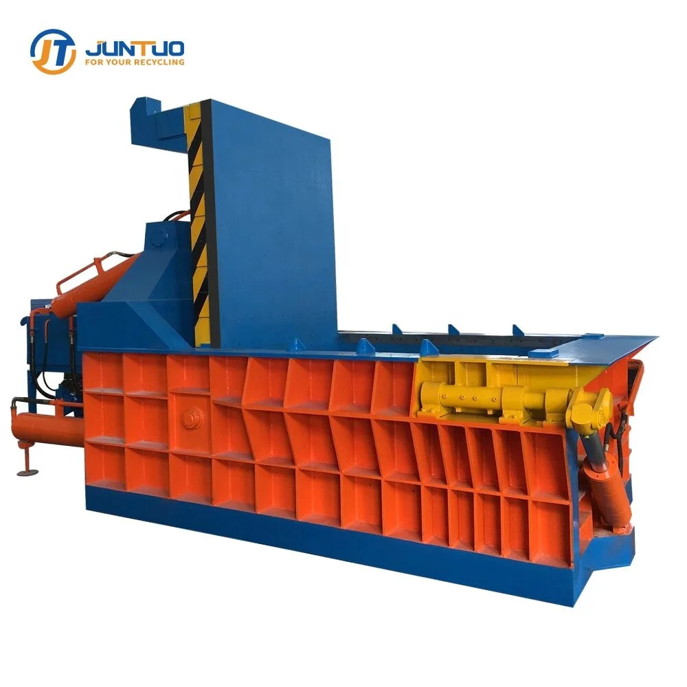 High quality scrap iron tire steel wire copper baling press machine for sale