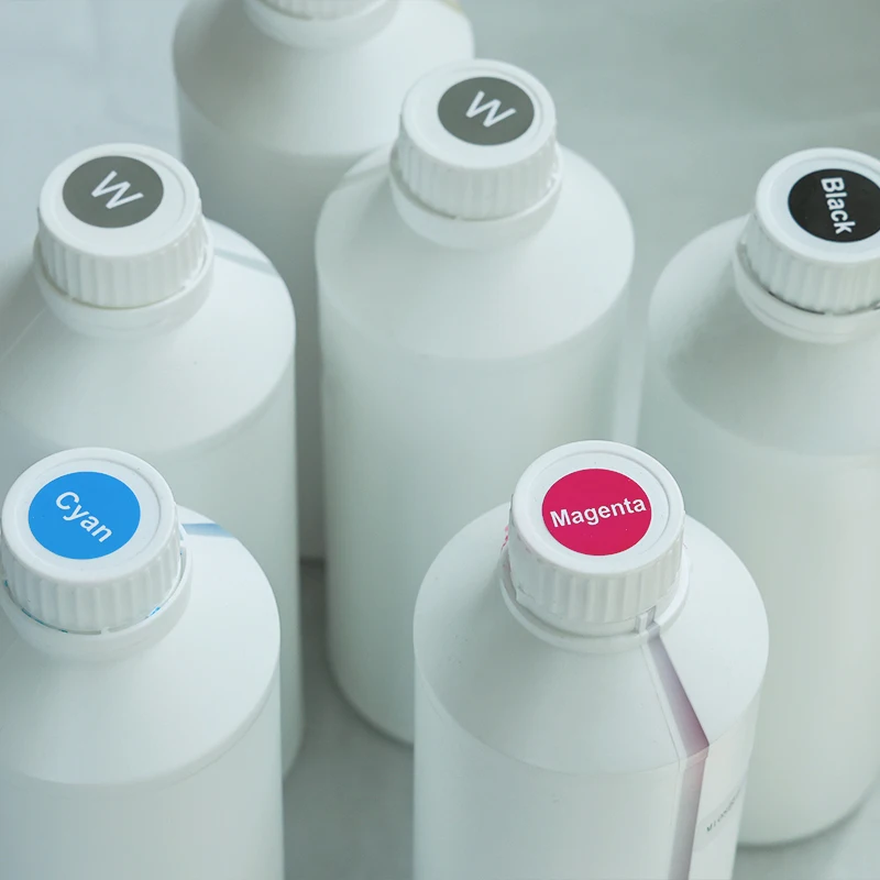 Digitech New 1000ML 1KG DTF Pet Film White Transfer Pigment Ink Textile Printing Ink for DTF Film Printer i3200 7880 P800 L1800
