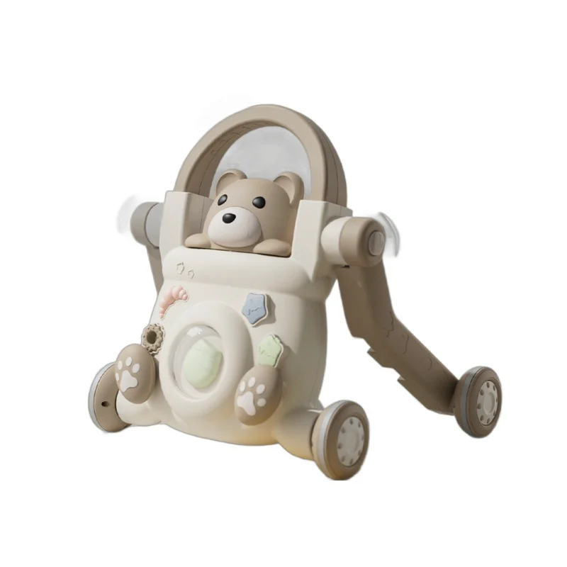 new model  4 in 1 toy baby push walker anti-scroll learning to walk multi-function walker