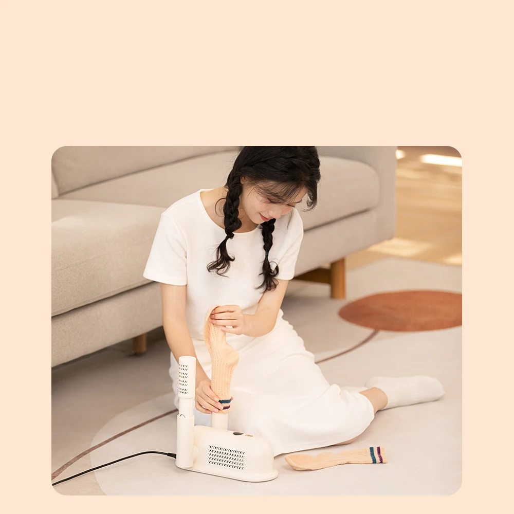 IMYCOO Wholesale  Electric Foldable Boot Shoe Dryers Machine With Timer China Factory 220V UV Shoe Dryer Heater For Sneaker Sock