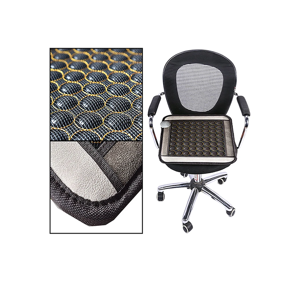 factory directly Natural health transport quality heating massage jade sofa cushion