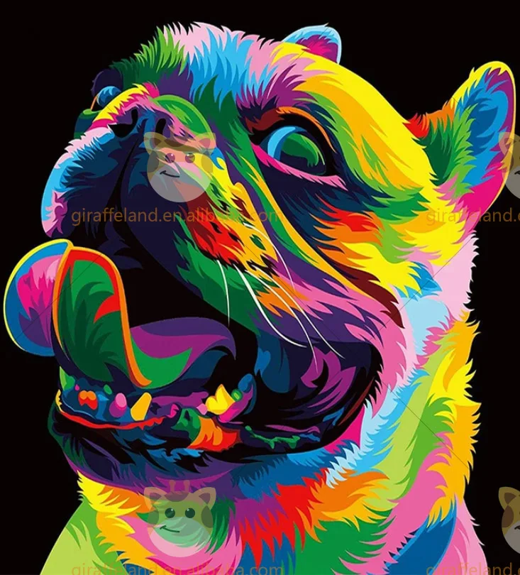 Diamond Painting Kit Custom Pet Dog Landscape Decoration Rhinestone Home Pictures Handwork Round Drill Diy 5d Diamond Painting