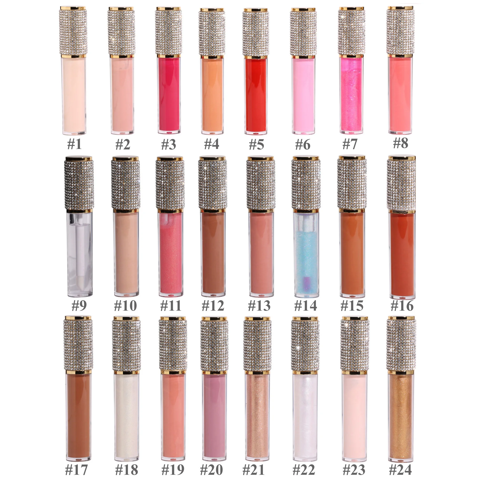 2022 High Shine Vegan Matte Lipgloss Very Glossy Manufacturer Supplies Crystal Lip Gloss