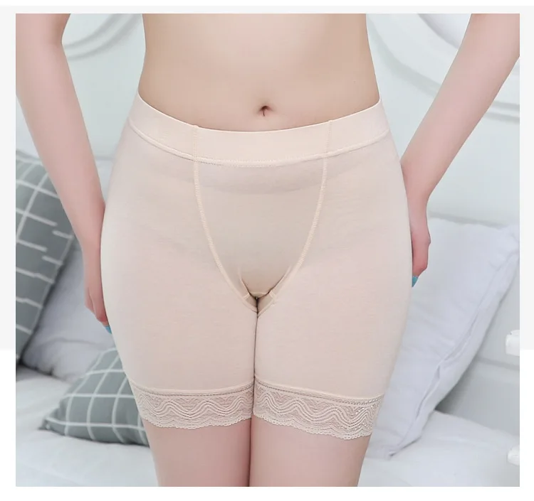New Elastic Side Tie Booty Shorts Women Safety For Dressing