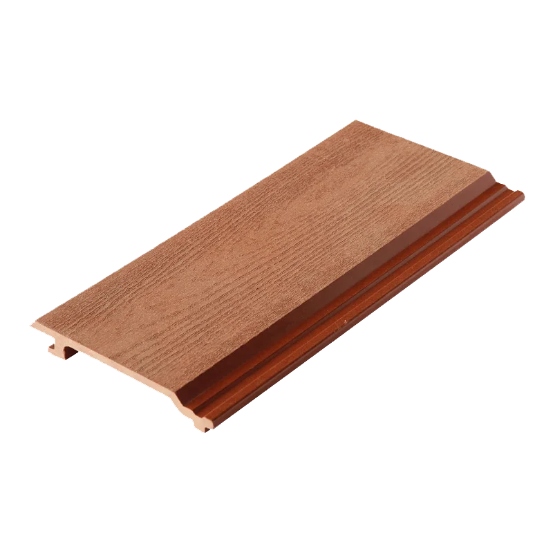 
Hot sale factory beautiful outdoor wpc panel exterior residential wall cladding 