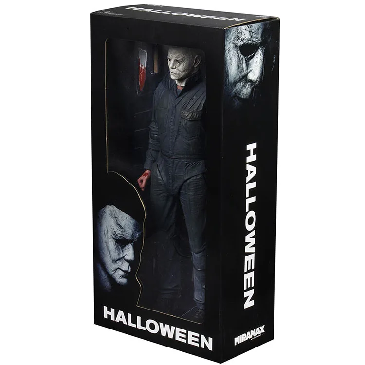 NECA 60688 Halloween 2018 Michael Myers 18 дюймов возвращается в 1/4 Масштаб фигурки