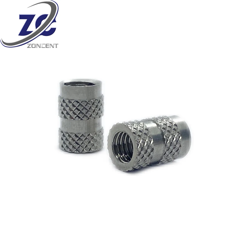Customized Types S SS CLS CLSS SP M3 M4 M5 insert nut steel metal for PC board car and industry Heat Staking Threaded Inserts
