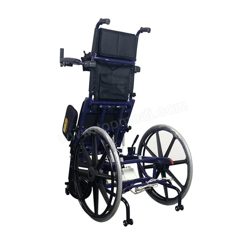 Quick Detachable Wheels Remote Control Electric Lifting Standing up Wheelchair