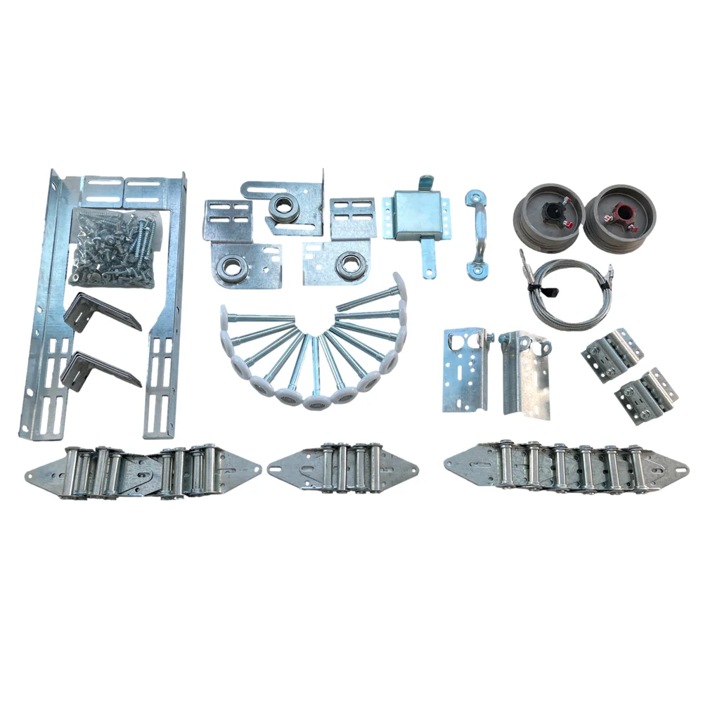 Garage Door Hardware Complete Kit - 14 GA 8x7 or 9 x