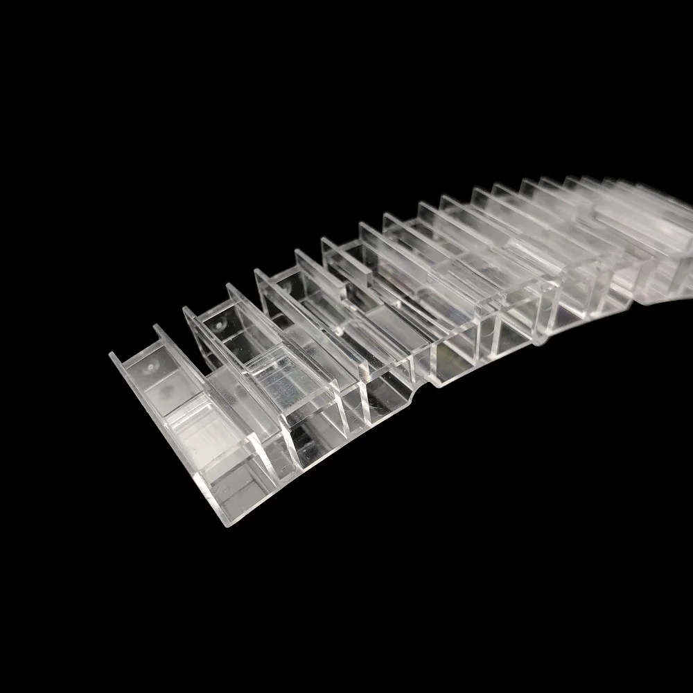 Laboratory Disposable Plastic cuvette for coagulometer semi automatic chemistry analyzer machine