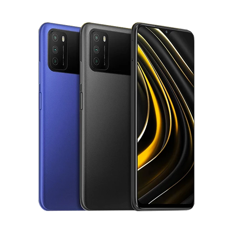  Xiaomi Poco M3 смартфон с восьмиядерным процессором Snapdragon 128 ОЗУ 64 ГБ ПЗУ 662 6000 мАч 48