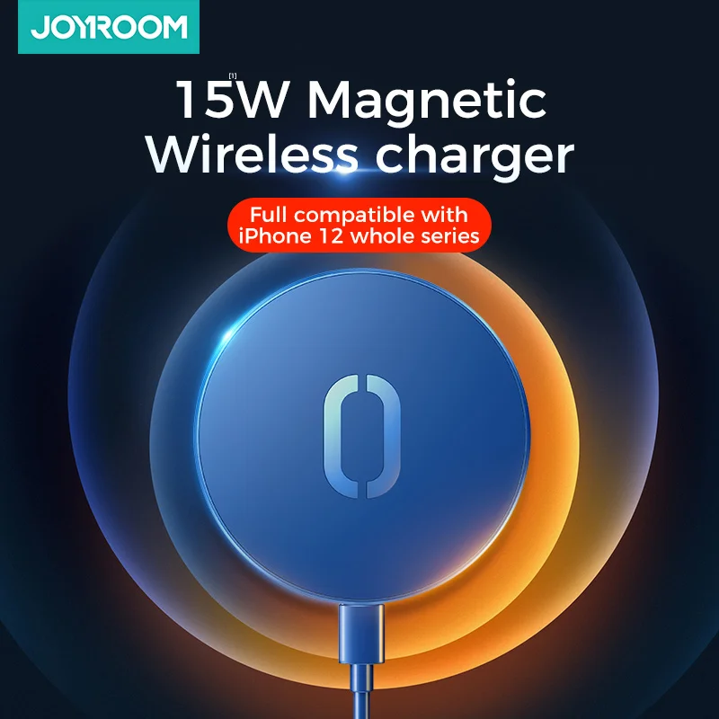  Joyroom магнитное Беспроводное зарядное устройство Jr-A28 трендовые продукты 2021 Новое поступление Amazon магнит быстрое для мобильного телефона
