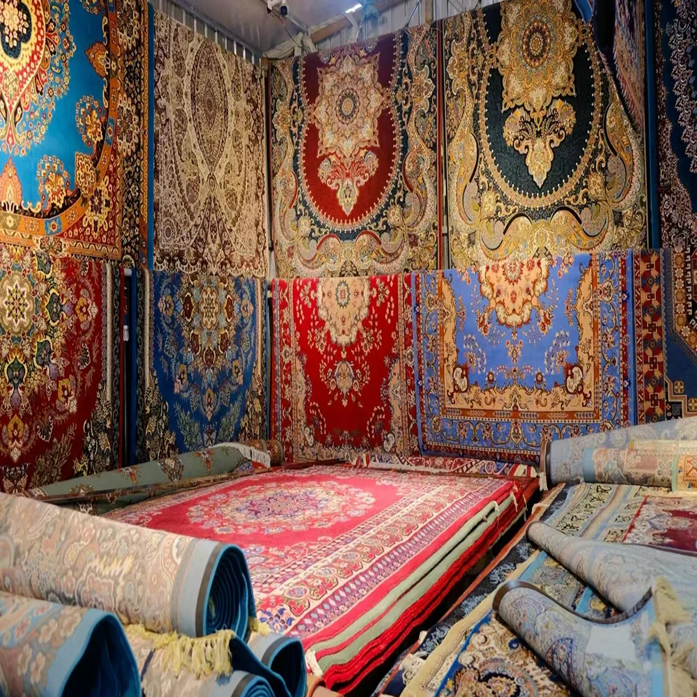 Wholesale Corridor Floor Mat Turkish Persian Carpet Hot Sale Microfiber Super Soft Skid-Resistant Luxury Rug Lounge Rug Tapis