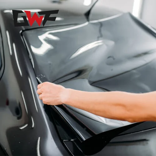 2ply Nano Ceramic IRR99% Heat Insulation Pelicula film  UV Rejection Self Adhesive Car Window Tint Film For Car Glass Protection
