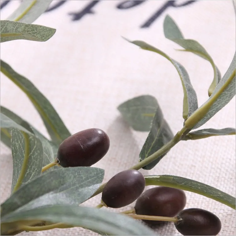 Photography studio office indoor and outdoor decoration with olives 77cm olive tree artificial